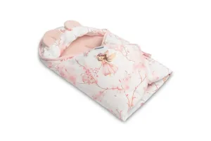 Scutece din muselină 90X90Cm Fairy Pink pentru scaun auto 0-13Kg