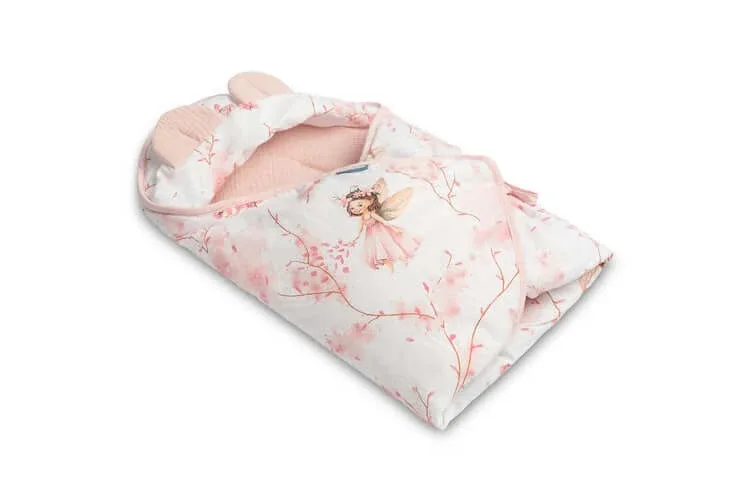 Scutece din muselină 90X90Cm Fairy Pink pentru scaun auto 0-13Kg — preț și oferte