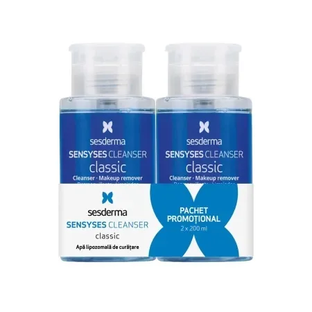 Pachet Lotiune pentru curatarea tenului Sensyses Classic, 2 x 200 ml, Sesderma — preț și oferte