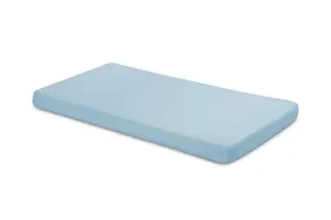 Cearșaf de bumbac cu ștergător Jersey Deluxe albastru 60X120 Sensillo