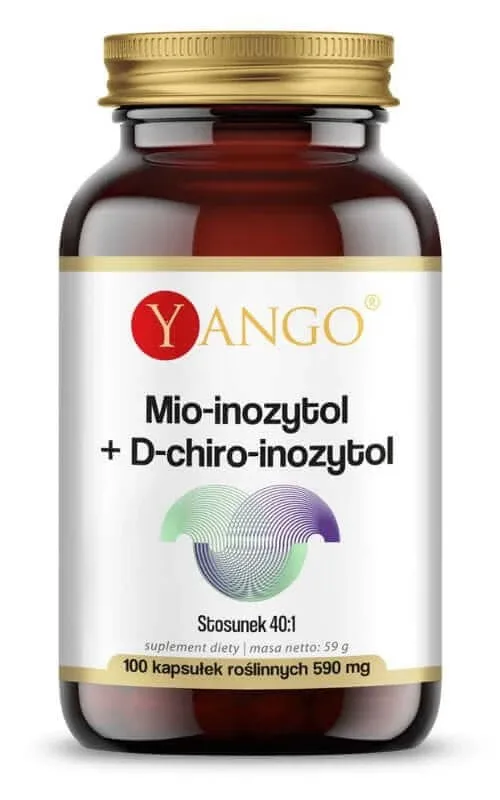 Myo-inositol + D-chiro-inositol 100 capsule Yango — preț și oferte