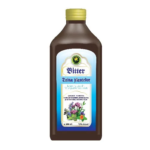 Bitter Taina plant fara alc 200ml(Hyper) HYPERICUM IMPEX SRL — preț și oferte