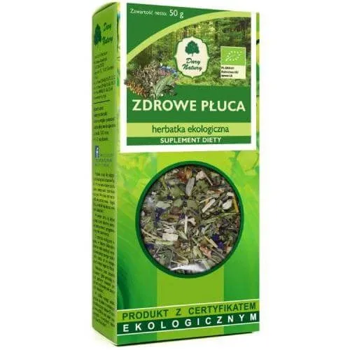 DARY NATURY Ceai organic pentru plămâni sănătoși, 50g — preț și oferte