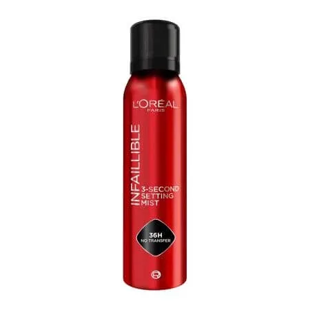 Spray pentru fixarea machiajului Infaillible 3 Second, 150 ml, L'Oreal Paris — preț și oferte