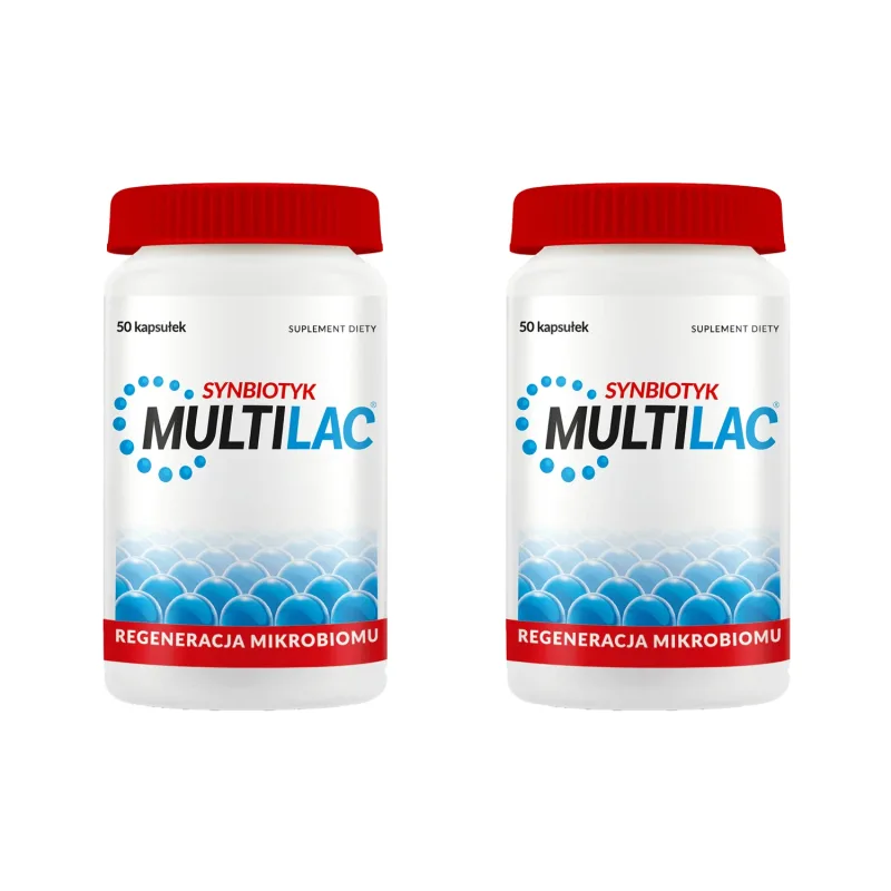 Kit Multilac Synbiotic, 2 x 50 capsule USP — preț și oferte