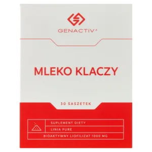 Genactiv Lapte de iapă, pulbere, 1 g x 30 pliculețe