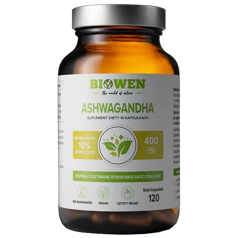 Biowen Ashwagandha, 120 capsule — preț și oferte