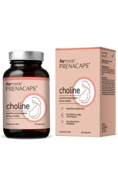 Prenacaps Colină (250mg) 60 capsule Formeds — preț și oferte