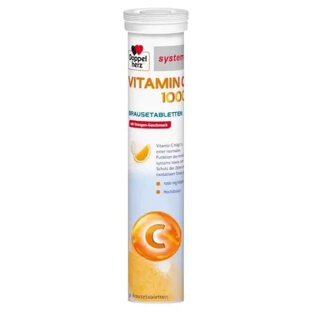 Doppelherz System Vitamina C 1000mg x 20 cpr eff — preț și oferte