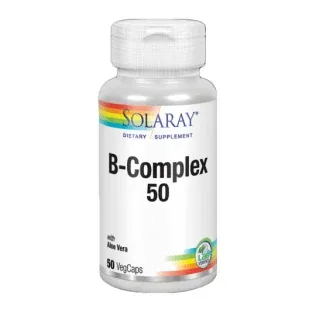 Solaray B Complex 50- 50 VegCaps — preț și oferte