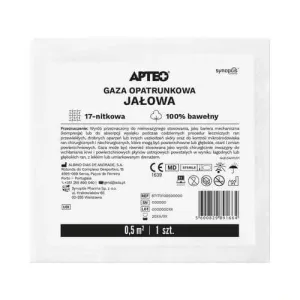 APTEO CARE pansament steril tifon 0.5m2 17n, 1pc