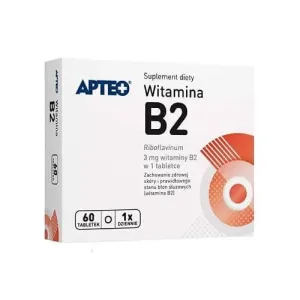 Apteo Vitamina B2, 60 tabl.
