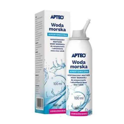 Apteo Apă de mare hipertonică pentru perfuzie, 100 ml — preț și oferte