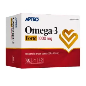 Omega-3 1000mg Forte Apteo, 60 capsule
