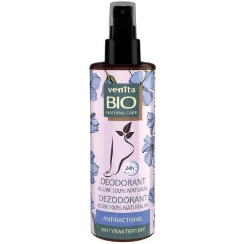 VENITA Bio Natural Care Deodorant antibacterian pentru picioare, 100ml — preț și oferte