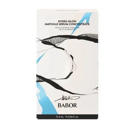 Set fiole editie limitata, Hanna Schownald Hydra Glow Acid Hialuronic Pro Vitamina B5, 7 fiole x 2ml, Babor — preț și oferte