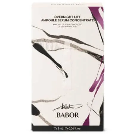 Set fiole editie limitata, Hanna Schownald Overnight Lift cu Ceramide, 7 fiole x 2ml, Babor — preț și oferte