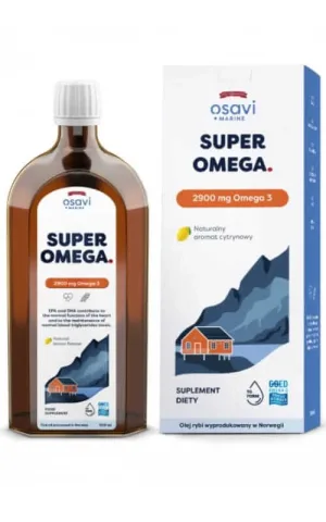 Osavi - Super Omega 2900mg Lămâie (marin) 500 ml