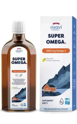 Osavi - Super Omega 2900mg Lămâie (marin) 250 ml