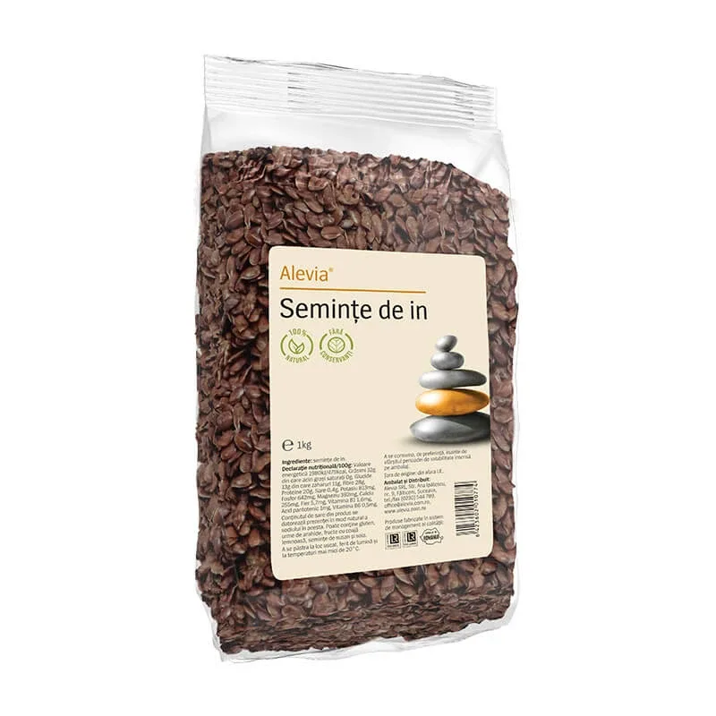 Seminte de In, 1000 g, Alevia — preț și oferte