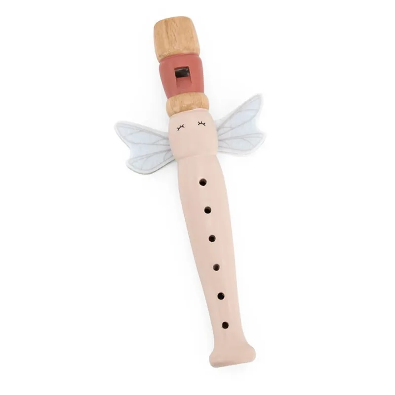 Jucarie din lemn Flaut, +18 luni, Pink, Label Label — preț și oferte