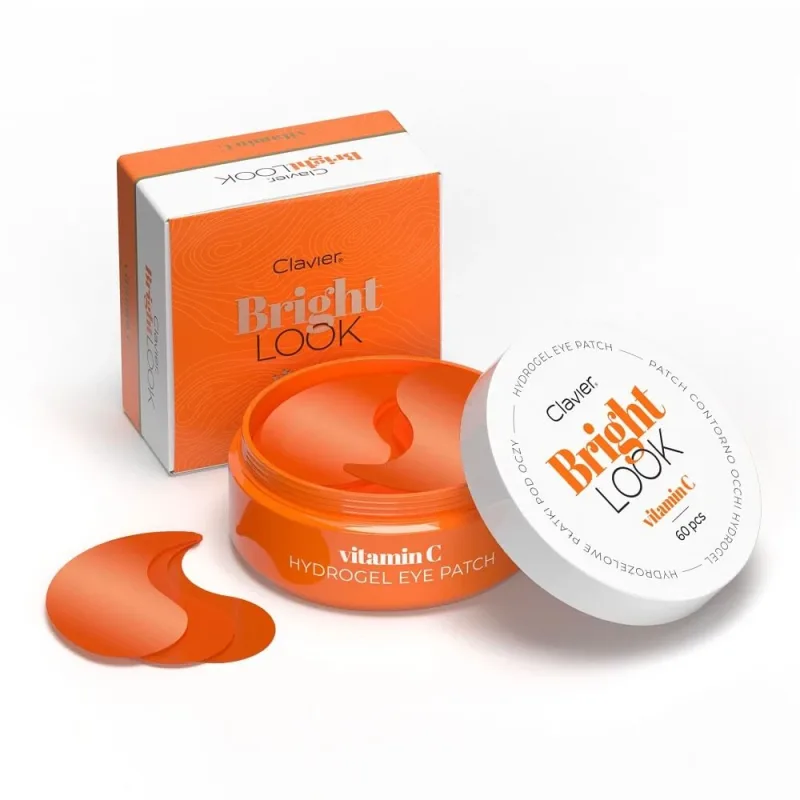 Clavier Bright Look Hydroel plasturi pentru ochi Vitamina C, 60 buc — preț și oferte