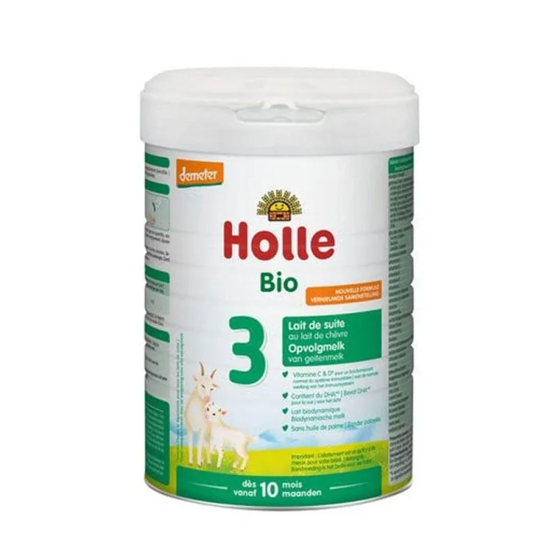 Holle Pural Lapte de capră bio, lapte de continuare 3 de la 10 luni 800g — preț și oferte