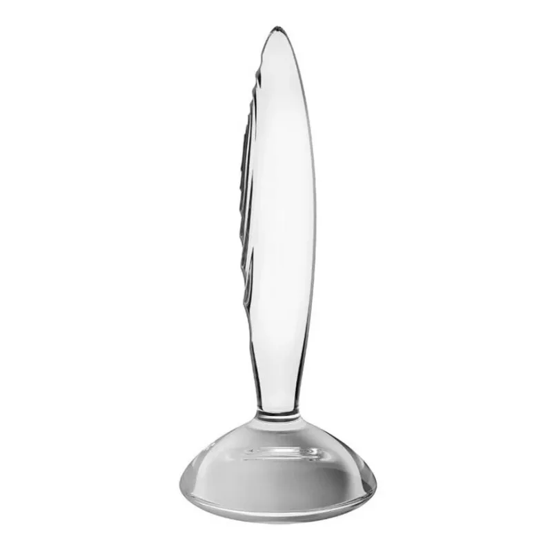Satisfyer Sparkling Crystal Glass Dildo Transparent, 1 buc — preț și oferte