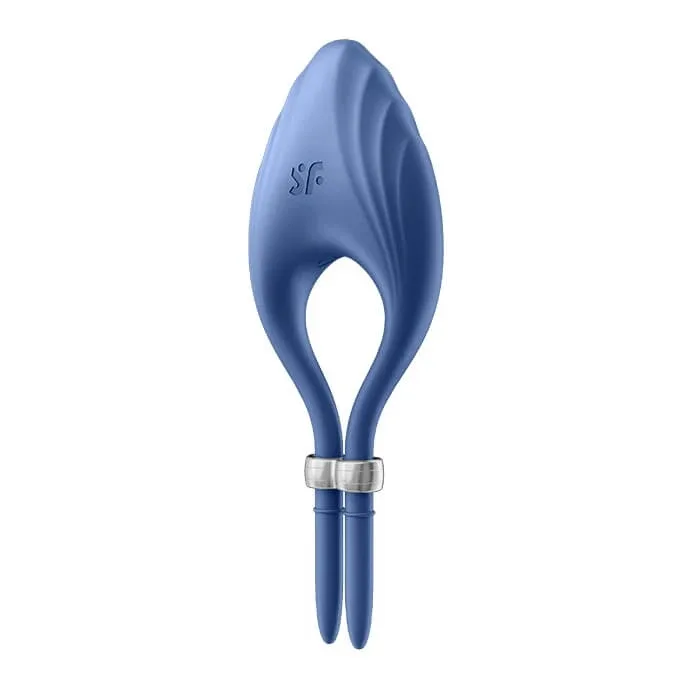 Satisfyer Duelist Inel vibrator pentru penis Albastru, 1 buc — preț și oferte