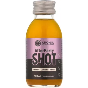 AfterParty Shot — un mix cu glucoză, electroliți, plante și vitamine,  Aronia