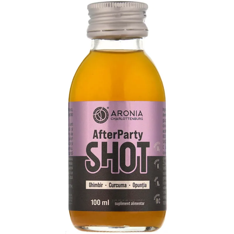 AfterParty Shot — un mix cu glucoză, electroliți, plante și vitamine,  Aronia Aronia Charlottenburg — preț și oferte