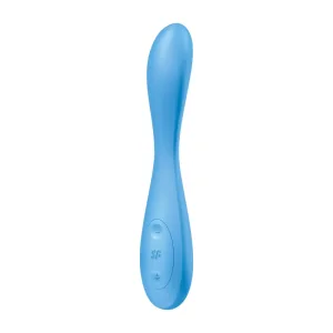 Satisfyer G-Spot Flex 4 Vibrator punct G albastru, 1 buc