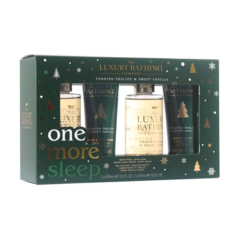 Set Cadou One More Sleep Toasted Praline & Sweet Vanilla, The Luxury Bathing — preț și oferte
