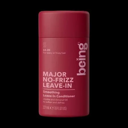 Balsam leave-in pentru par ondulat sau rebel, Major No Frizz, 227 ml, Being — preț și oferte