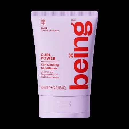 Balsam par pentru definire bucle cu Ulei de cocos, Curl Power, 354 ml, Being — preț și oferte