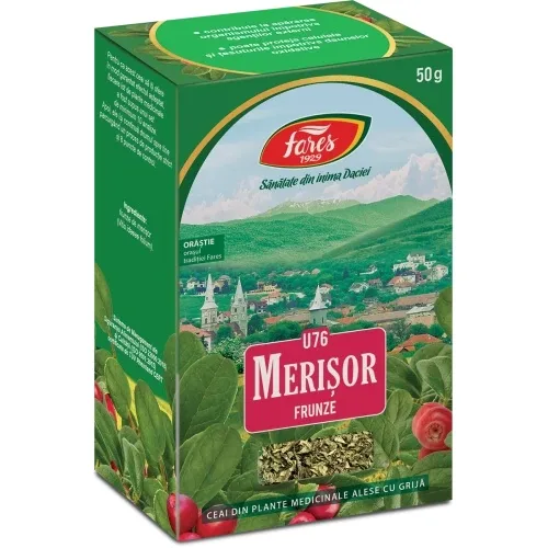 Ceai Merisor frunze U76 – 50 g Fares — preț și oferte