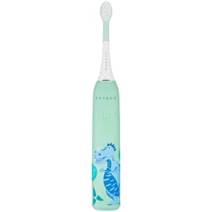 Seysso Kids Dinosaur Blue, periuță de dinți sonică pentru copii, începând cu vârsta de 3 ani