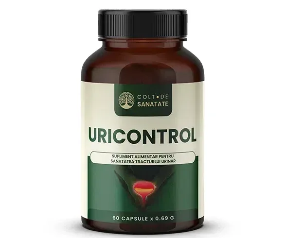 UriControl supliment slimentar pentru urinări frecvente, 60 capsule, Colț de Sǎnǎtate — preț și oferte