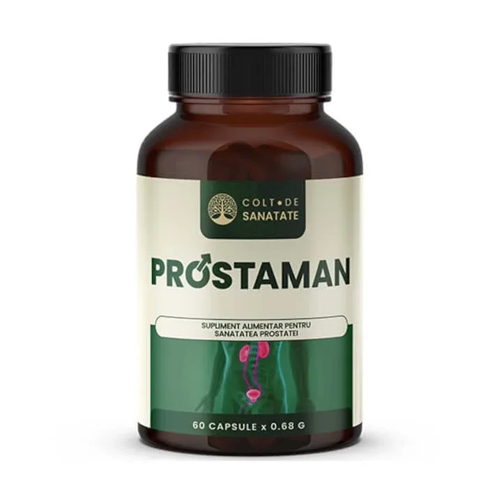ProstaMan: Pastile Pentru Sanatate Prostatei, 60 pastile, Colt de Sanatate — preț și oferte