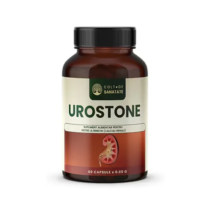 UroStone: Pastile Eliminare Pietre & Nisip la Rinichi, 60 Capsule, Colt de Sanatate — preț și oferte