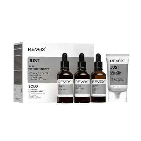 Set de ingrijire pentru luminozitatea pielii, 4x30 ml, Revox — preț și oferte