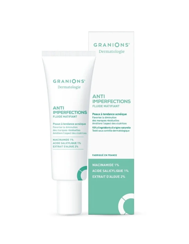LGN Fluid Anti-Imperfecțiuni Matifiant și Hidratant – 40 ml Granions — preț și oferte