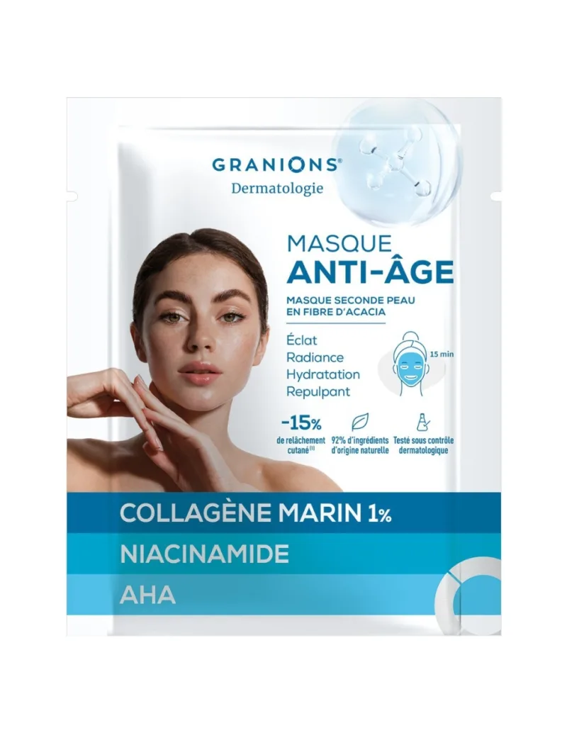 LGN Mască de Față Anti-Îmbătrânire Radiance – 3 bucăți Granions — preț și oferte