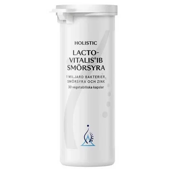 Holistic LactoVitalis IB Acid butiric, 30 capsule vegetariene Bio Holistic — preț și oferte
