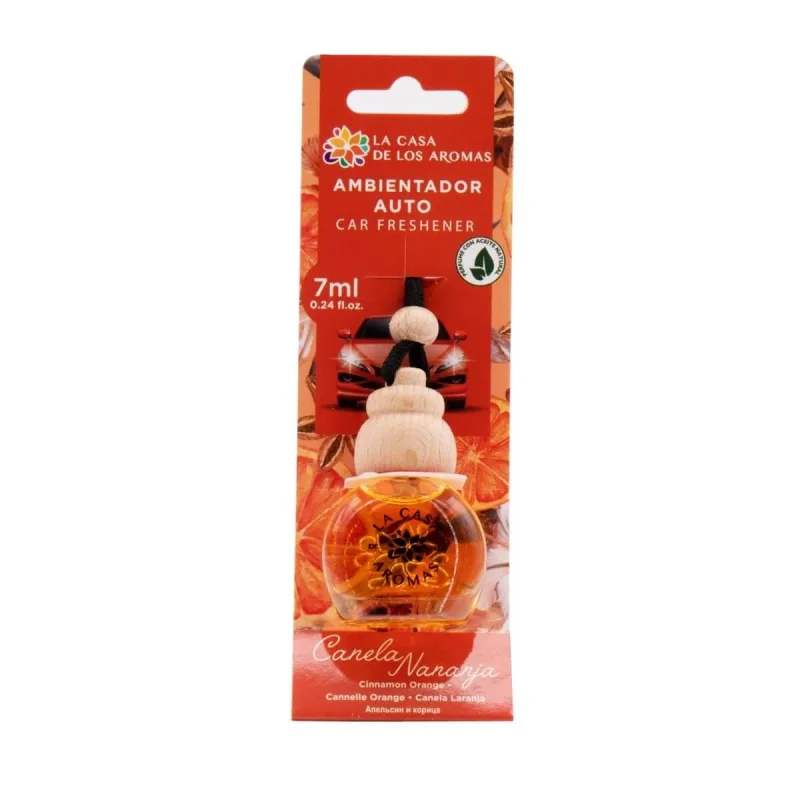 La Casa de los Aromas Scorțișoară și portocale Loțiune pentru mașină, 7ml — preț și oferte