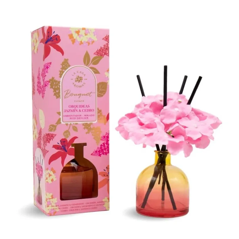 La Casa de los Aromas Flower Bouquet Batoane de parfum Jasmine amp; Cedru, 170 ml — preț și oferte