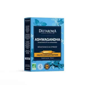 Dietaroma Ashwagandha Résistance Au Stress Haute Concentration 20 fiole