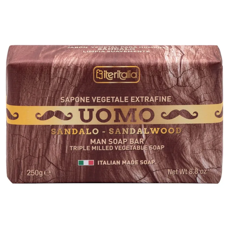 Sapun pentru barbati, Santal, 250 g, Iteritalia — preț și oferte