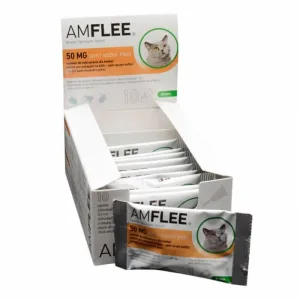 AMFLEE 50 mg soluţie spot-on pentru pisici 1 pipetă (0,50 ml)