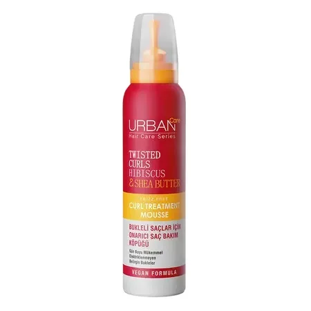 ratament spuma pentru par cret cu Hibiscus si unt de Shea, 150 ml, Urban Care — preț și oferte